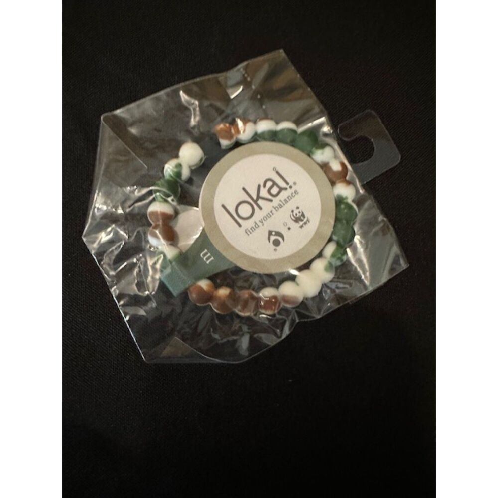 Camo Lokai Bracelet  LBCM  Medium NWT Boutique
